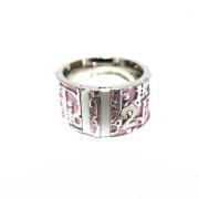 Pre-owned Metal rings Dior Vintage , Pink , Dames