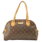 Pre-owned Canvas louis-vuitton-bags Louis Vuitton Vintage , Brown , Da...