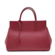 Pre-owned Leather louis-vuitton-bags Louis Vuitton Vintage , Red , Dam...