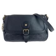 Pre-owned Leather gucci-bags Gucci Vintage , Black , Dames