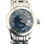 Pre-owned Metal watches Omega Vintage , Blue , Dames