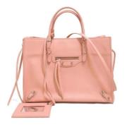 Pre-owned Leather balenciaga-bags Balenciaga Vintage , Pink , Dames