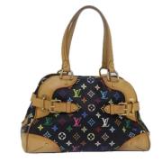 Pre-owned Canvas handbags Louis Vuitton Vintage , Multicolor , Dames