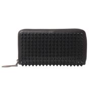 Pre-owned Fabric wallets Christian Louboutin Pre-owned , Black , Dames