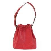 Pre-owned Leather louis-vuitton-bags Louis Vuitton Vintage , Red , Dam...