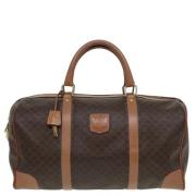 Pre-owned Canvas travel-bags Celine Vintage , Brown , Dames