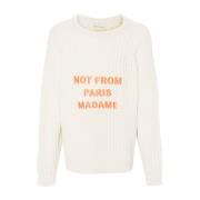 Beige Sweatshirt Aw24 Drole de Monsieur , Beige , Heren