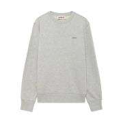 Grijze Jersey Label Sweatshirt Autry , Gray , Heren