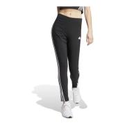 Dames 3-streep legging Adidas , Black , Dames