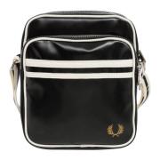 Stijlvolle Crossbody Tas met Verstelbare Band Fred Perry , Black , Her...