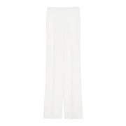 Elegante Alabama Broek voor Vrouwen Max Mara , White , Dames