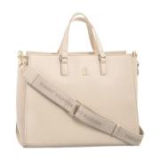 Fresh Satchel Dames Tas Tommy Hilfiger , Beige , Dames