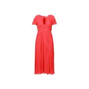 Elegante Jurk voor Vrouwen Michael Kors , Red , Dames