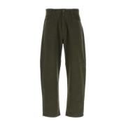 Khaki Katoen Landon Broek Carhartt Wip , Green , Heren