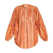 Gestreept shirt Zimmermann , Orange , Dames