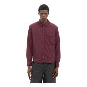 Nylon Overshirt Jas C.p. Company , Purple , Heren