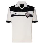 Italiaanse Polo T-shirt Collectie Dolce & Gabbana , White , Heren