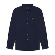 Mand Weef Shirt Lyle & Scott , Blue , Heren