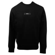 Stijlvolle Sweater Collectie Versace Jeans Couture , Black , Heren