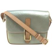 Pre-owned Leather louis-vuitton-bags Louis Vuitton Vintage , Green , D...