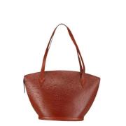 Pre-owned Leather louis-vuitton-bags Louis Vuitton Vintage , Brown , D...