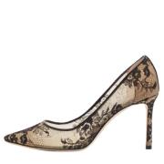 Pre-owned Lace heels Jimmy Choo Pre-owned , Beige , Dames