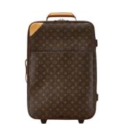 Pre-owned Canvas louis-vuitton-bags Louis Vuitton Vintage , Brown , Da...