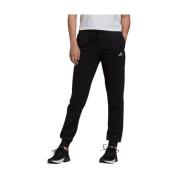 Logo French Terry Broek Adidas , Black , Dames