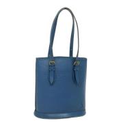 Pre-owned Leather louis-vuitton-bags Louis Vuitton Vintage , Blue , Da...