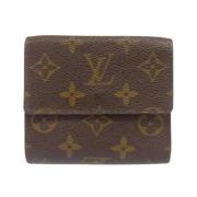 Pre-owned Canvas wallets Louis Vuitton Vintage , Brown , Dames