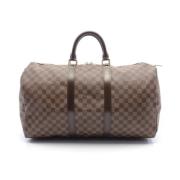 Pre-owned Leather louis-vuitton-bags Louis Vuitton Vintage , Brown , D...