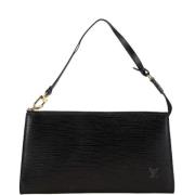 Pre-owned Leather louis-vuitton-bags Louis Vuitton Vintage , Black , D...