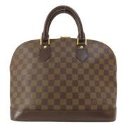 Pre-owned Canvas louis-vuitton-bags Louis Vuitton Vintage , Brown , Da...