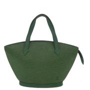 Pre-owned Leather louis-vuitton-bags Louis Vuitton Vintage , Green , D...