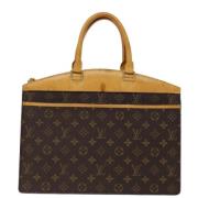 Pre-owned Canvas louis-vuitton-bags Louis Vuitton Vintage , Brown , Da...