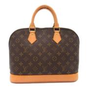 Pre-owned Canvas louis-vuitton-bags Louis Vuitton Vintage , Brown , Da...