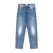 Straight Second Hand Jeans Amish , Blue , Heren