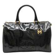 Pre-owned Leather chanel-bags Chanel Vintage , Black , Unisex