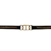 Ketting Logo Riem Art. 222To504E Twinset , Black , Dames