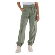 Cargo Broek Katrine Guess , Green , Dames