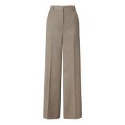 Flanellen Elegante Broek Licht Mos Stella McCartney , Green , Dames