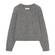 Cropped sweater Marc O'Polo , Gray , Dames