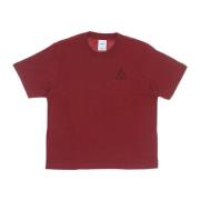 Triangle Relax Tee Bloodstone T-Shirt HUF , Red , Heren