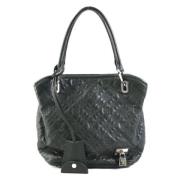 Pre-owned Leather louis-vuitton-bags Louis Vuitton Vintage , Black , D...