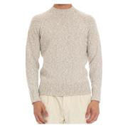 Bicolor Raglan Trui Grijs Drumohr , Gray , Heren