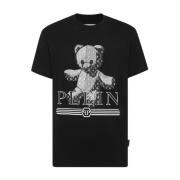 Grafisch T-shirt Philipp Plein , Black , Heren