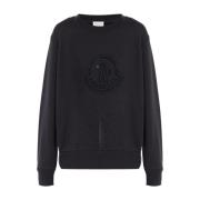 Zwarte Sweaters voor Mannen Moncler , Black , Dames