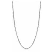 Mens Silver Chain Nialaya , Gray , Heren