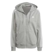 3 Strepen French Terry R Hoodie Adidas , Gray , Dames