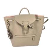 Pre-owned Fabric shoulder-bags Louis Vuitton Vintage , Beige , Dames